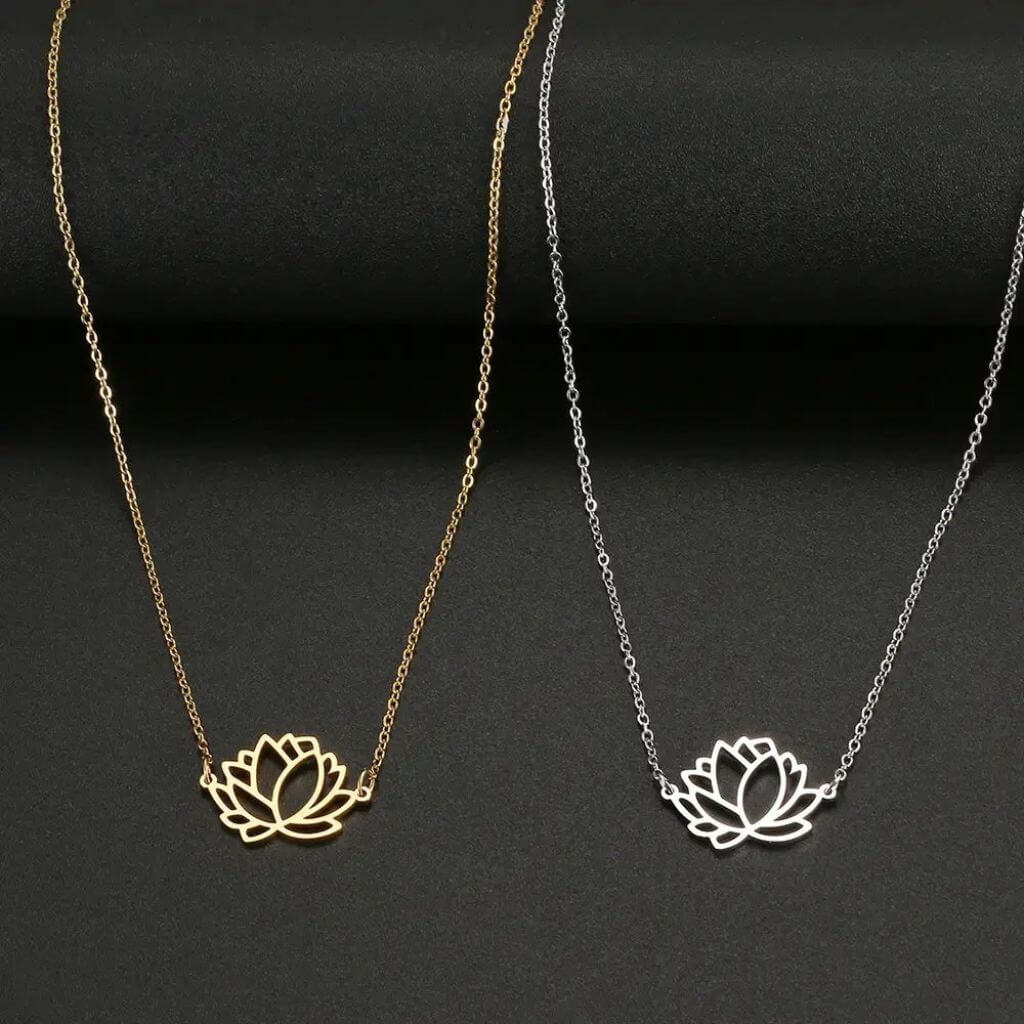 Colar Flor de Lotus